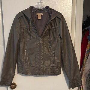 Paris Blues Women's Gray bomber Jacket